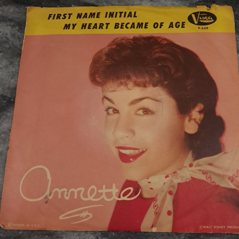 Annette Funicello -  Annette 45 RPM